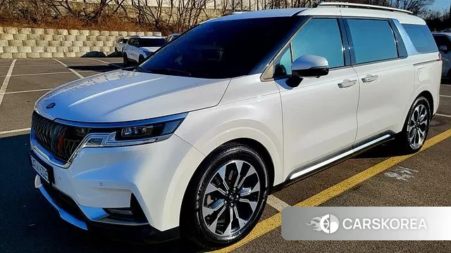 Kia Carnival 4th generation 2021 Белый из Кореи