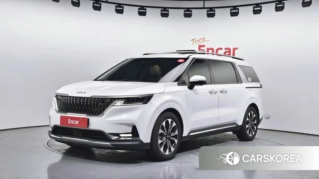 Kia Carnival 4th generation 2023 Белый из Кореи