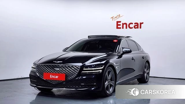 Genesis G80 (RG3) 2020 Черный из Кореи