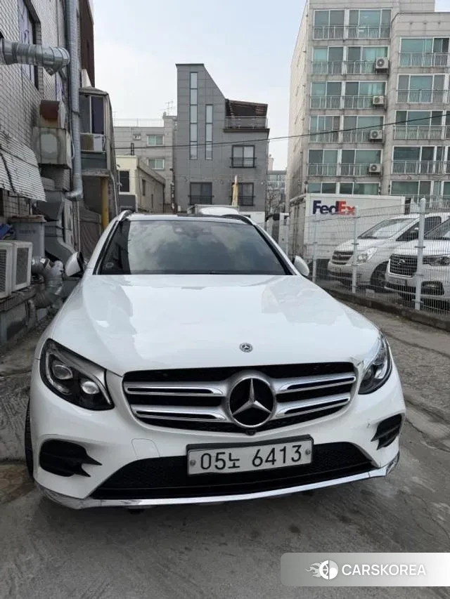 Mercedes-Benz GLC-Class X253 2018 Белый из Кореи