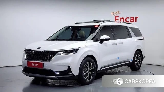 Kia Carnival 4th generation 2020 Белый из Кореи