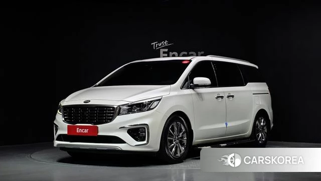 Kia The New Carnival 2019 Белый из Кореи