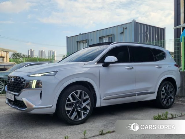 Hyundai The New Santa Fe 2021 Белый из Кореи