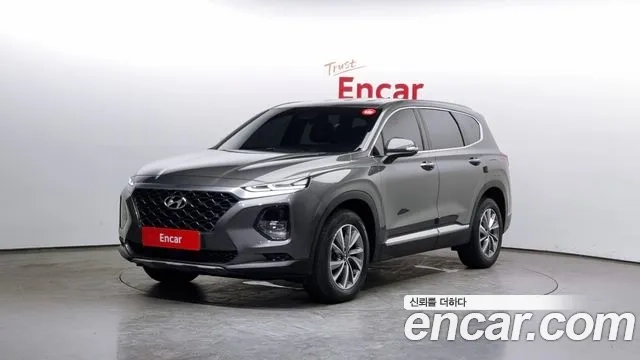 Hyundai Santa Fe TM 2020 Серый из Кореи