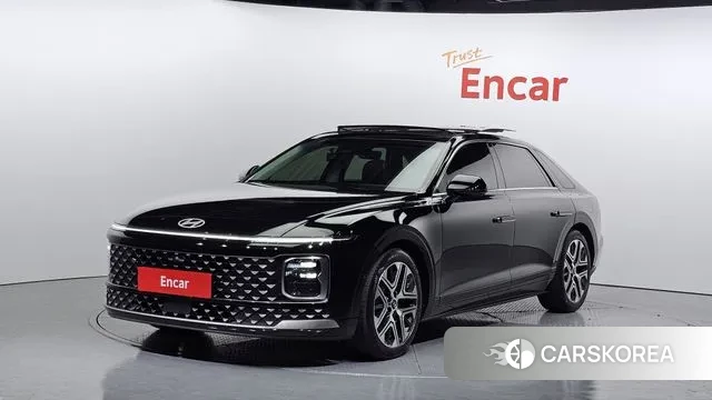 Hyundai Grandeur (GN7) 2023 Черный из Кореи