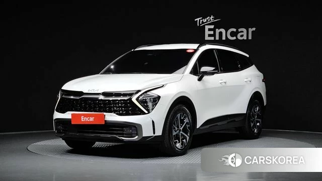 Kia Sportage 5th Generation Hybrid 2023 Белый из Кореи