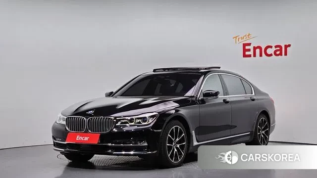 BMW 7 Series (G11) 2018 Черный из Кореи