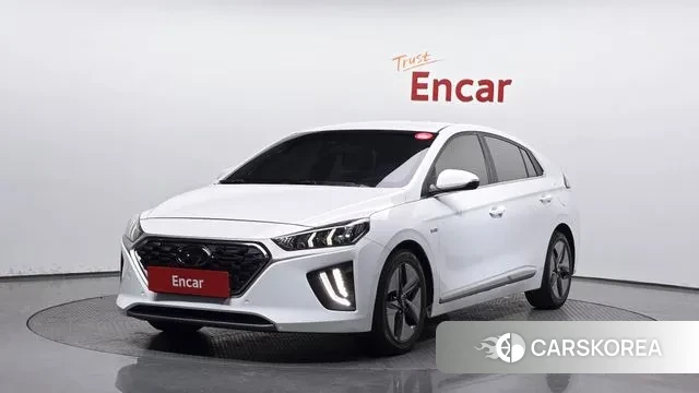 Hyundai The New Ionic Hybrid 2019 Белый из Кореи