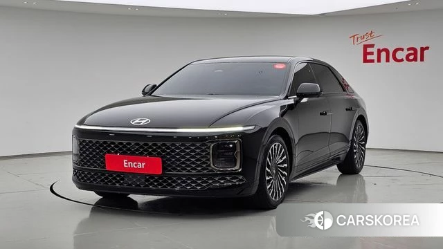 Hyundai Grandeur (GN7) 2023 Черный из Кореи