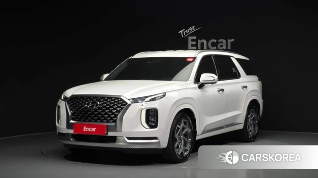 Hyundai Palisade 2021 Белый из Кореи