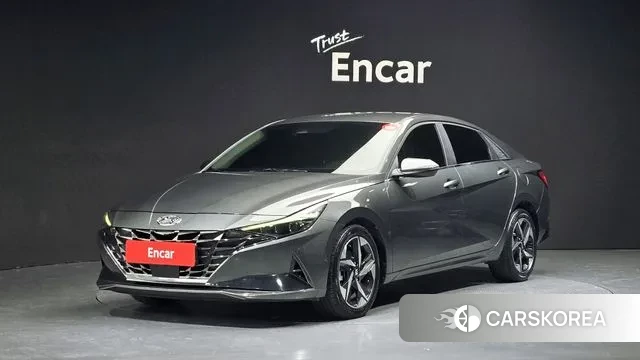 Hyundai Avante (CN7) 2020 Серый из Кореи