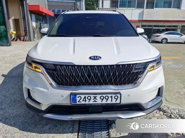 Kia Carnival 4th generation 2020 Белый из Кореи