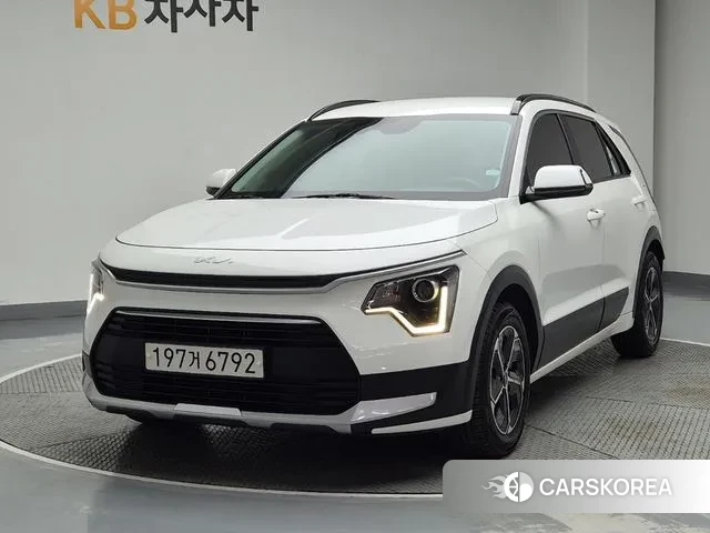 Kia Di Ol Nu Niro 2022 Белый из Кореи