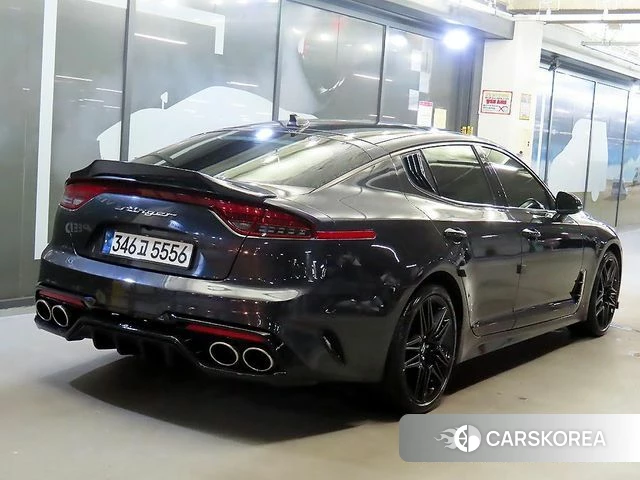 Kia Stinger 2018 Серый из Кореи