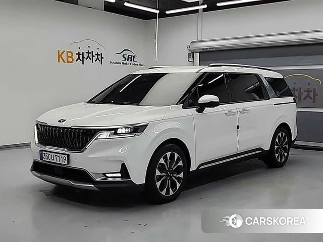 Kia Carnival 4th generation 2021 Белый из Кореи