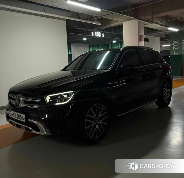 Mercedes-Benz GLC-Class X253 2020 Черный из Кореи