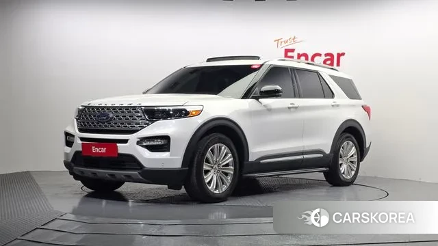 Ford Explorer 6th Generation 2021 Белый из Кореи
