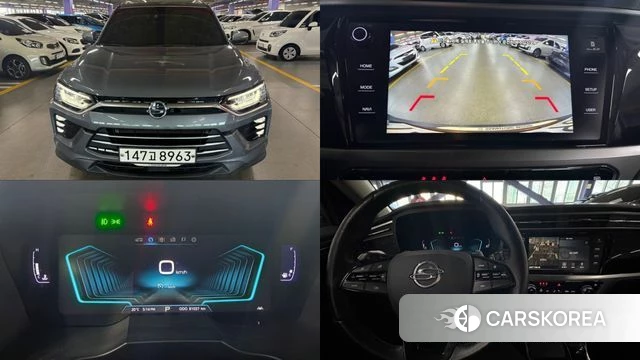 Ssangyong Beautiful Korando 2019 Серый из Кореи