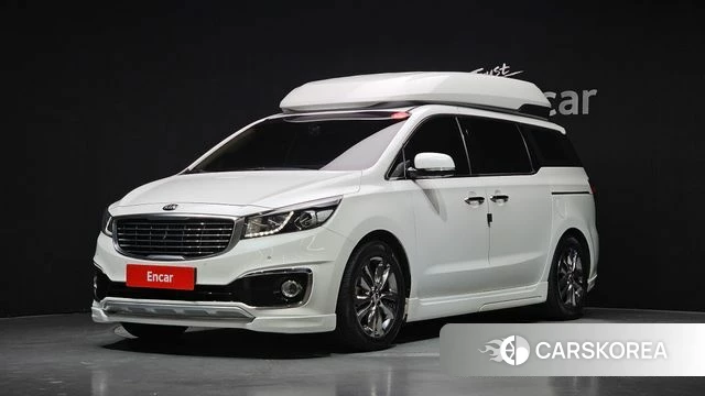 Kia All New Carnival 2018 Белый из Кореи