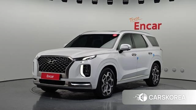 Hyundai Palisade 2022 Белый из Кореи