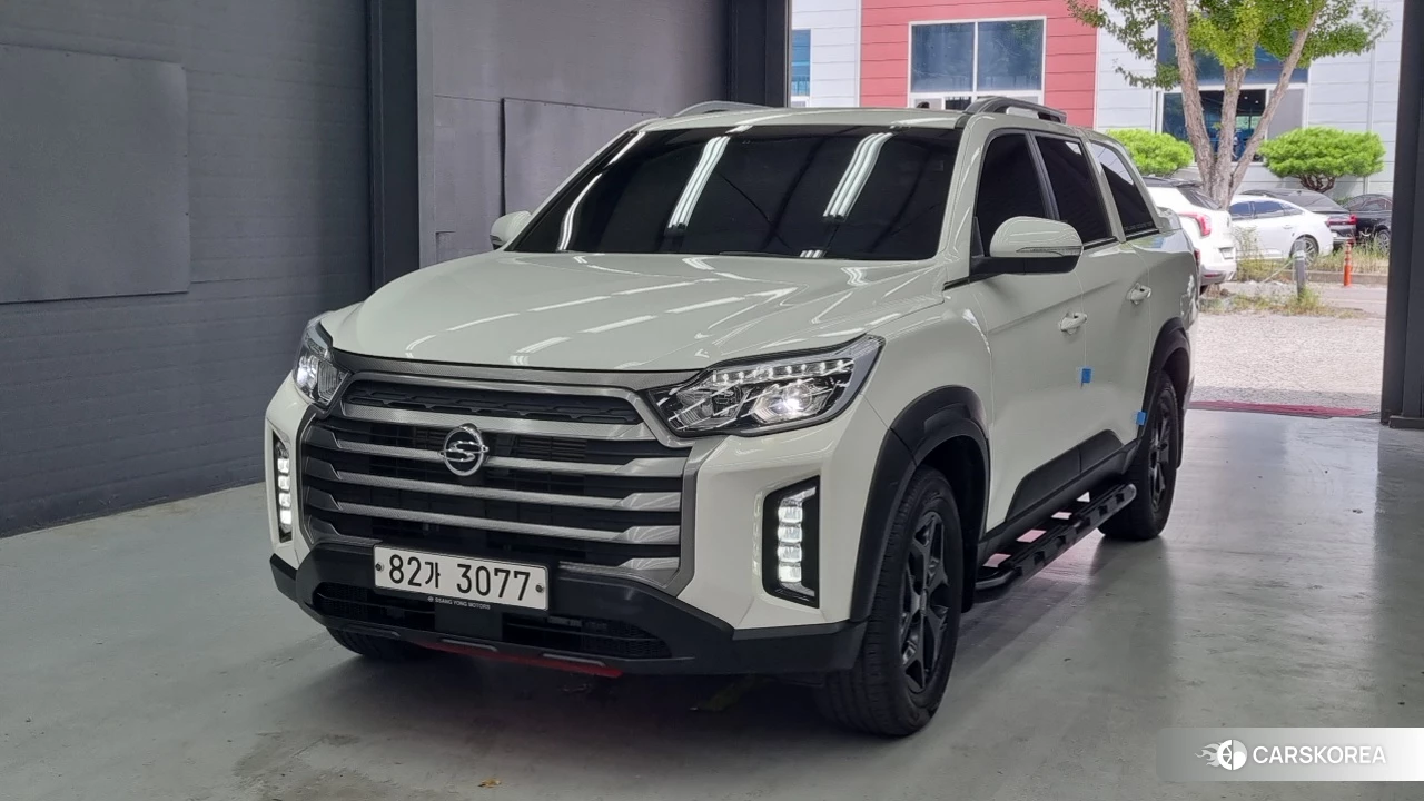 Ssangyong The New Rexton Sport 2021 Белый из Кореи