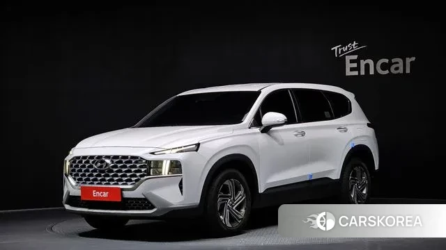 Hyundai The New Santa Fe 2021 Белый из Кореи
