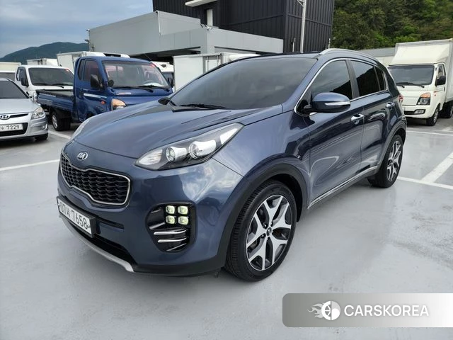 Kia Sportage 4th Generation 2018 Синий из Кореи