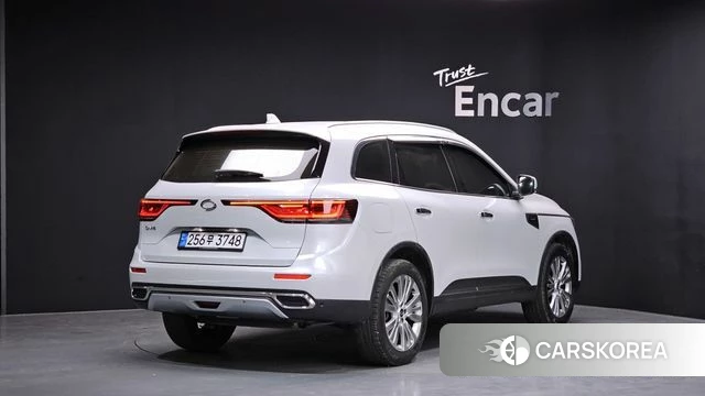 Renault Korea (Samsung) The New QM6 2021 Белый из Кореи