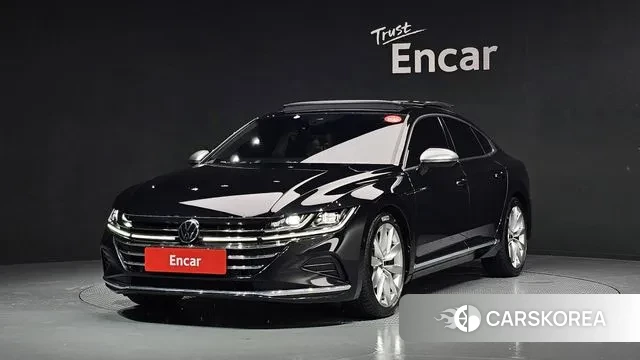 Volkswagen Arteon 2022 Черный из Кореи