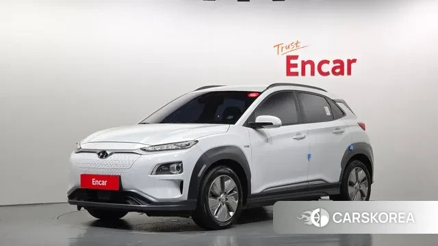 Hyundai Kona Electric 2020 Белый из Кореи
