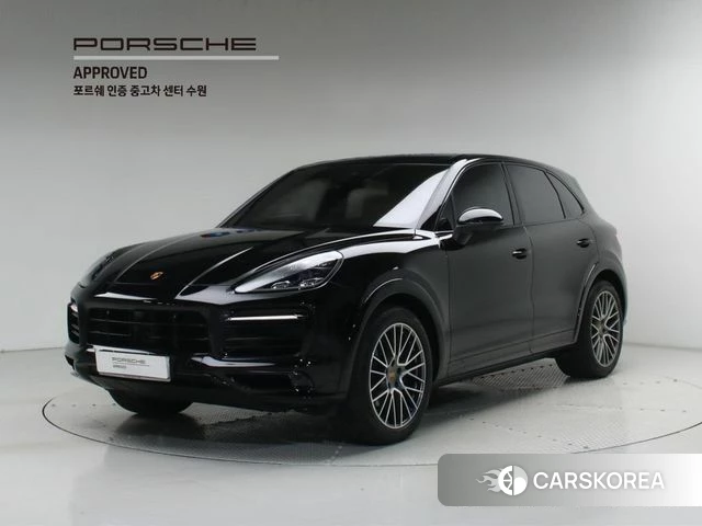 Porsche Cayenne (PO536) 2022 Черный из Кореи