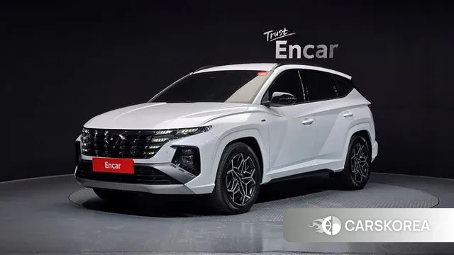 Hyundai Tucson Hybrid (NX4) 2022 Белый из Кореи