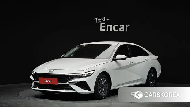 Hyundai The New Avante (CN7) 2024 Белый из Кореи