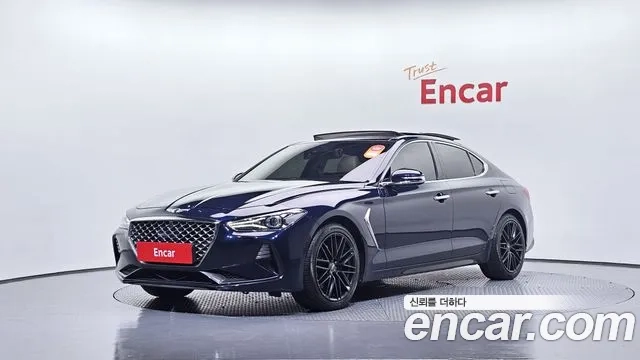 Genesis G70 2018 Синий из Кореи