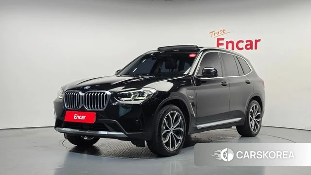 BMW X3 (G01) 2022 Черный из Кореи