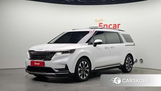 Kia Carnival 4th generation 2023 Белый из Кореи
