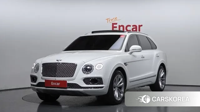 Bentley Bentayga 2020 Белый из Кореи