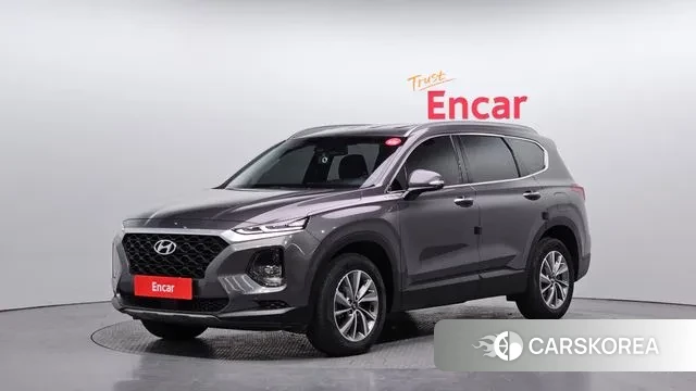 Hyundai Santa Fe TM 2019 Серый из Кореи