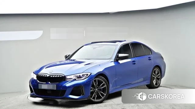 BMW 3 Series (G20) 2022 Синий из Кореи