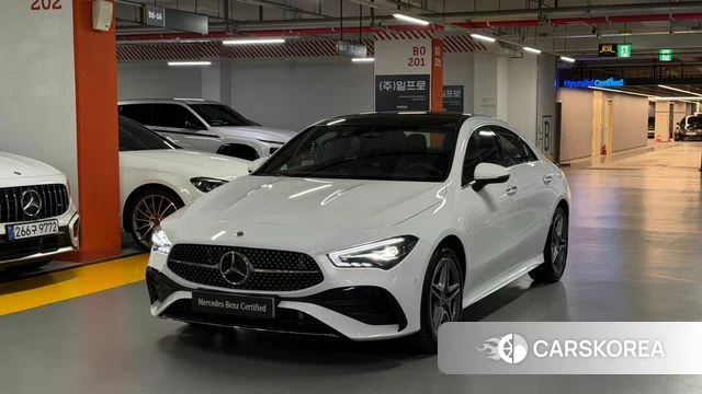 Mercedes-Benz CLA-Class C118 2026 Белый из Кореи