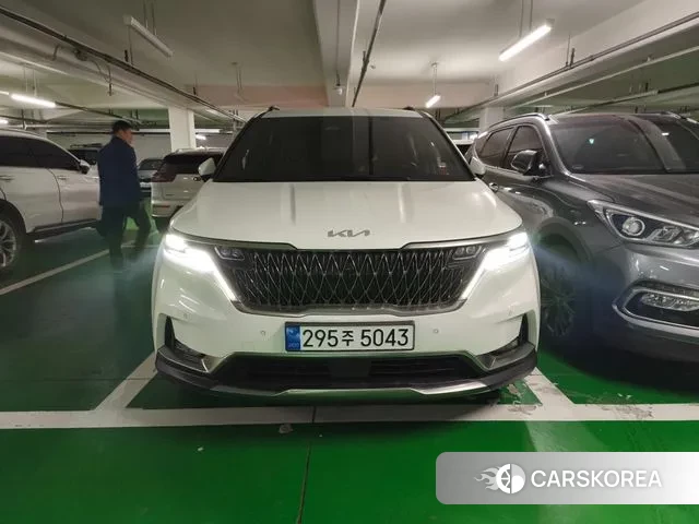 Kia Carnival 4th generation 2023 Белый из Кореи