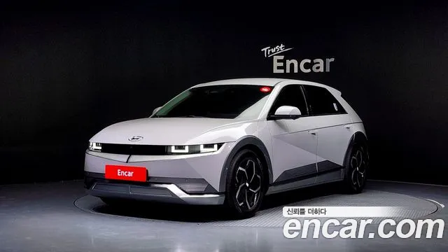 Hyundai Ionic 5 2022 Серебристо-серый из Кореи