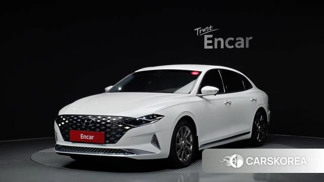 Hyundai The New Grandeur IG Hybrid 2020 Белый из Кореи