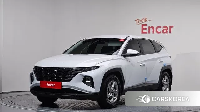 Hyundai Tucson (NX4) 2021 Белый из Кореи