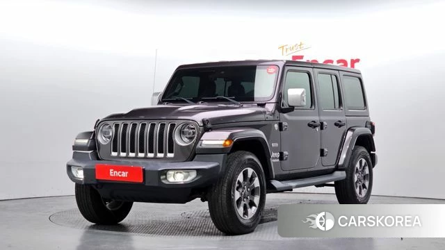 Jeep Wrangler (JL) 2019 Серый из Кореи