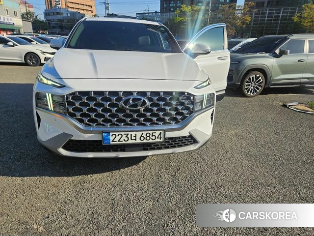 Hyundai The New Santa Fe 2022 Белый из Кореи