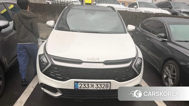 Kia Sportage 5th Generation 2023 Белый из Кореи