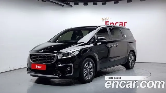 Kia The New Carnival 2020 Черный из Кореи