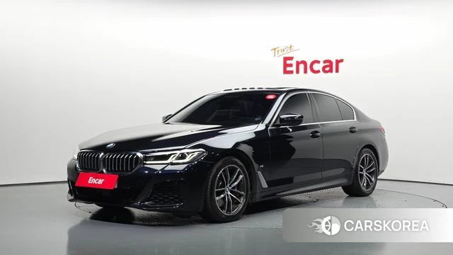 BMW 5 Series (G30) 2022 Черный из Кореи