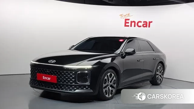 Hyundai Grandeur (GN7) 2023 Черный из Кореи